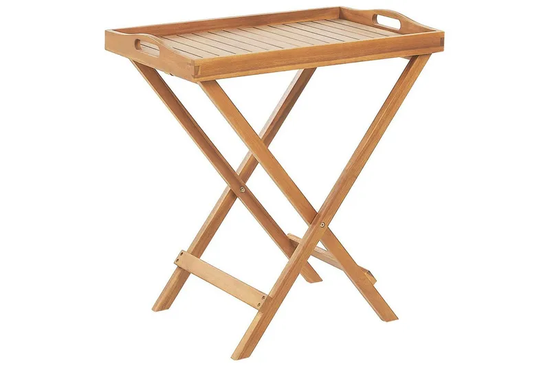 Sidobord Beliani Java Light wood