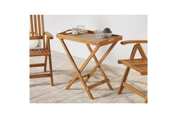 Sidobord Beliani Java Light wood - Hagemøbler - Balkong - Balkongmøbler - Balkongbord