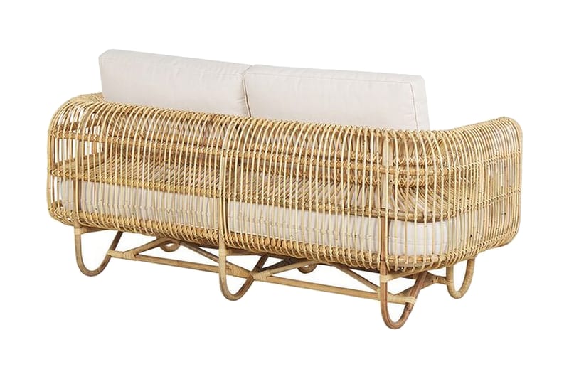 Dolcedo 2-seters Sofa - Rotting/Beige - Hagemøbler - Balkong - Balkongmøbler - Balkongsofaer