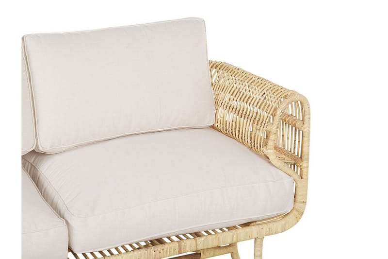 Dolcedo 2-seters Sofa - Rotting/Beige - Hagemøbler - Balkong - Balkongmøbler - Balkongsofaer