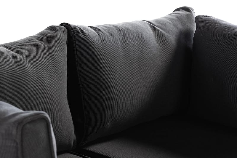 Wisconsin Loungesofa med Armstøtte 2-seters - Glass/Kunstrotting/Sand - Hagemøbler - Loungemøbler - Lounge sofa