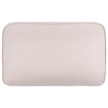 Sofa utendørs 2-seter Omegana kunstrotting - Beige/Svart - Hagemøbler - Balkong - Balkongmøbler - Balkongsofaer