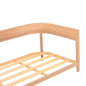 Sofa utendørs med bord 2-seter Sampieri - Brun/Beige - Hagemøbler - Loungemøbler - Sofagruppe utendørs