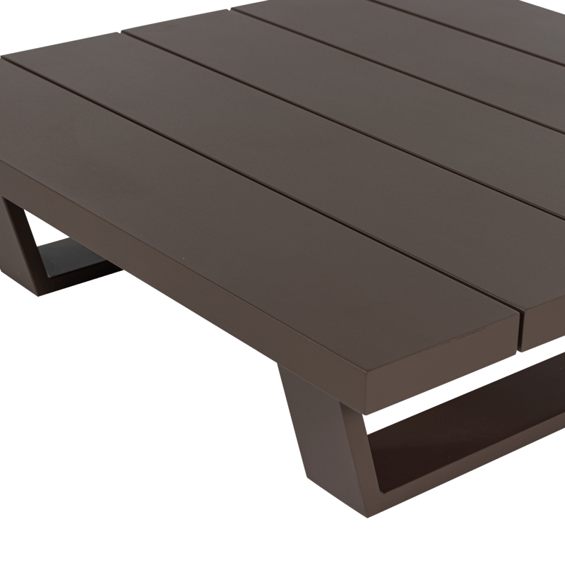 Sofabord Bear 87 cm utendørs - Brun - Hagemøbler - Balkong - Balkongmøbler - Balkongbord