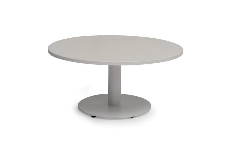 Sofabord Hillerstorp Näsby Ø80 cm Hvit, Hvit