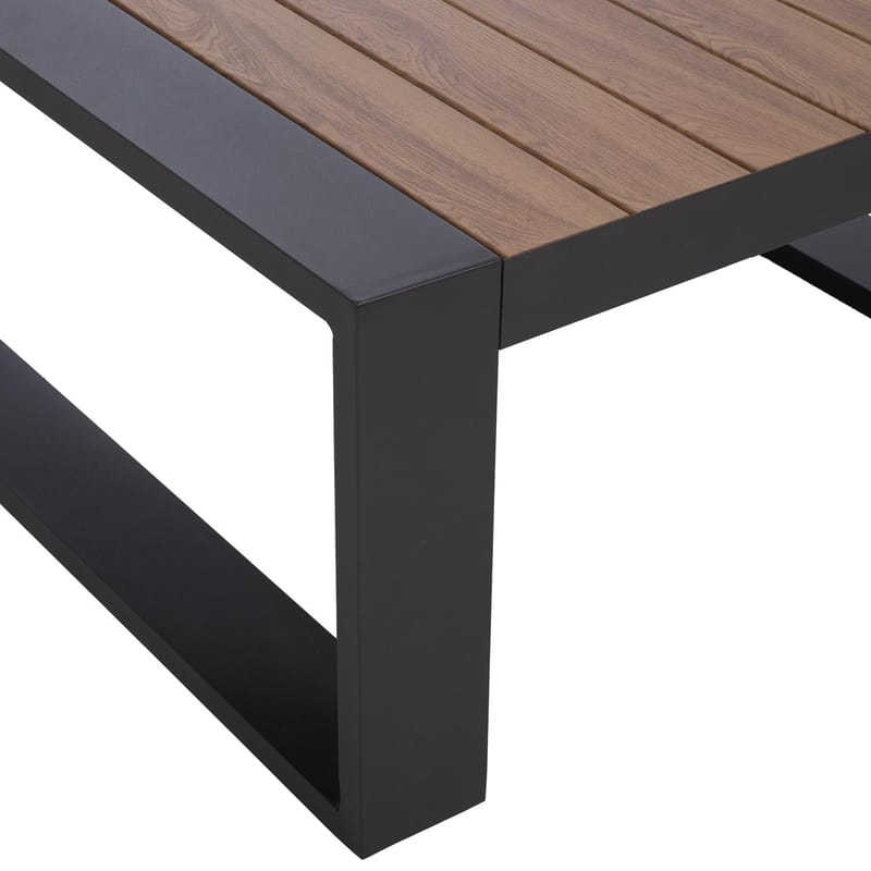 Sofabord HOME4YOU Fuller 83x83x42 cm - Grå - Hagemøbler - Balkong - Balkongmøbler - Balkongbord