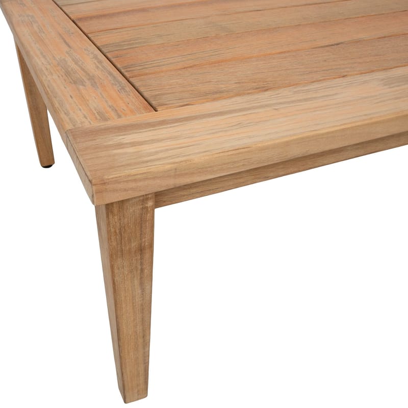 Sofabord HOME4YOU Maldive 120x80x45 cm teak - Brun - Hagemøbler - Balkong - Balkongmøbler - Balkongbord