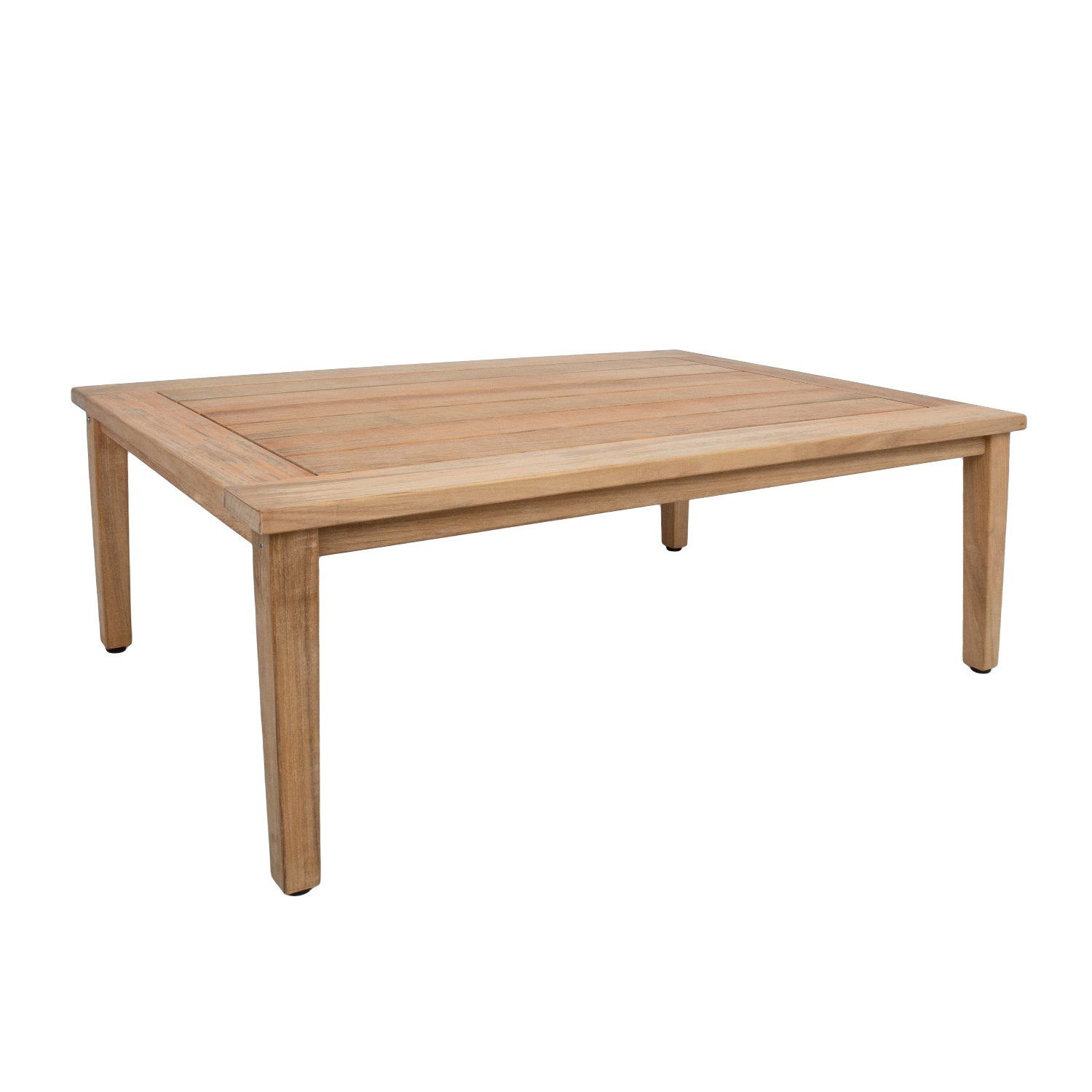 Sofabord HOME4YOU Maldive 120x80x45 cm teak - Brun
