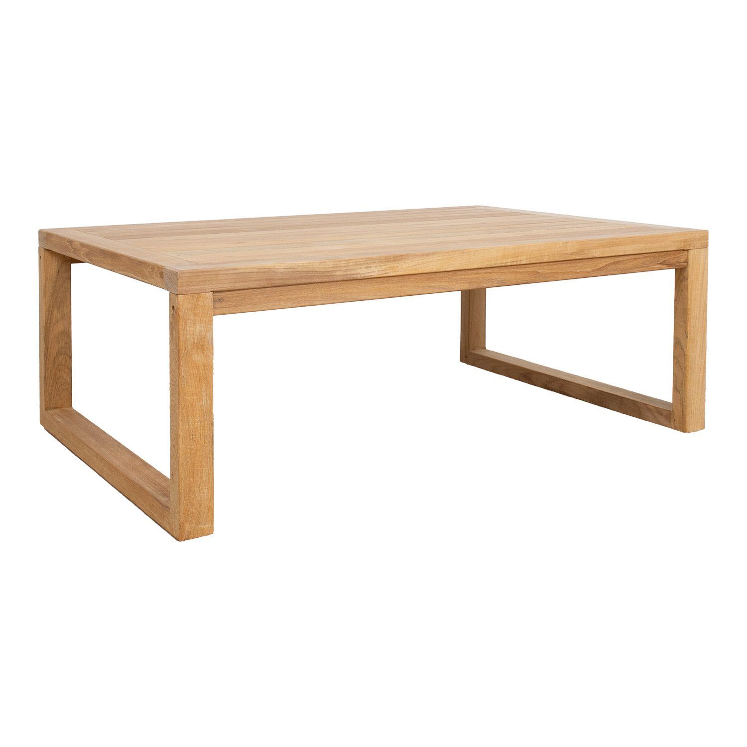Sofabord HOME4YOU Serenity 120x80x45 cm teak - Brun