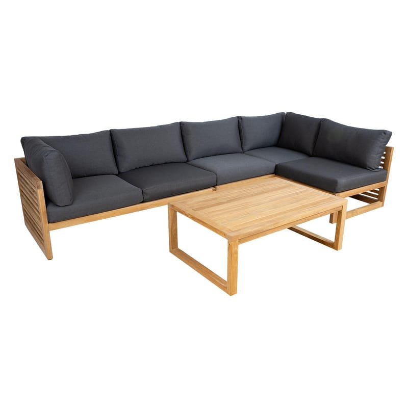 Sofabord HOME4YOU Serenity 120x80x45 cm teak - Brun - Hagemøbler - Balkong - Balkongmøbler - Balkongbord