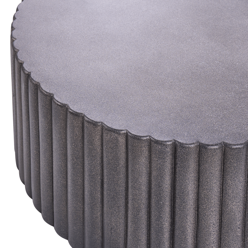 Sofabord utendørs Pozza 117 cm - Svart/gull - Hagemøbler - Balkong - Balkongmøbler - Balkongbord