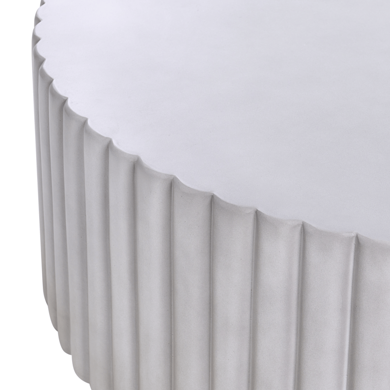 Sofabord utendørs Pozza 117 cm - Grå - Hagemøbler - Balkong - Balkongmøbler - Balkongbord