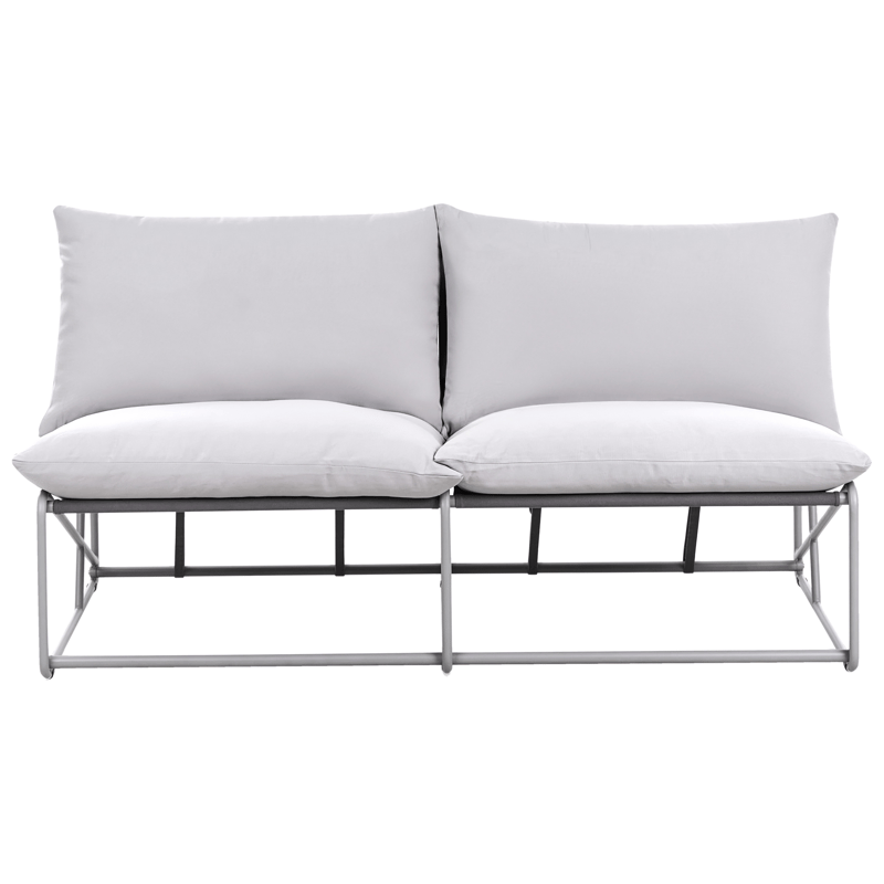 Sofagruppe utendørs 4-seter Pico - Grå - Hage - Utemiljø - Veranda & terrasse - Verandamøbler