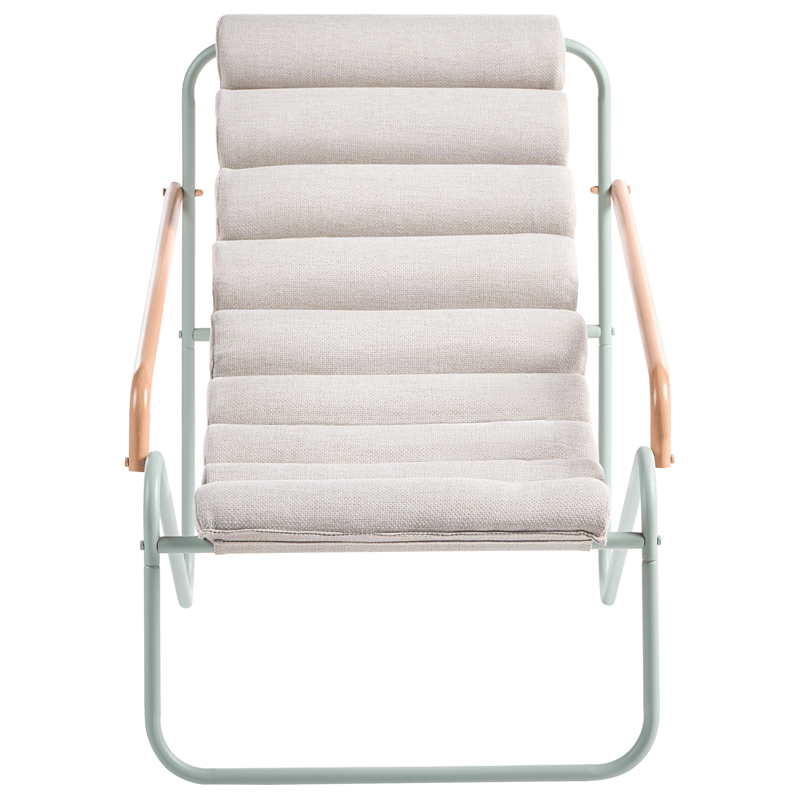 Sofagruppe utendørs med bord 2-seter Pasto - Grønn/Beige - Hagemøbler - Balkong - Balkongmøbler - Balkonggrupper