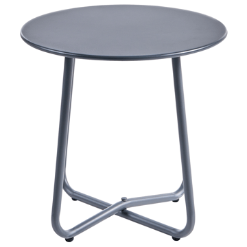 Sofagruppe utendørs med bord 2-seter Pasto - Grå/Beige - Hagemøbler - Balkong - Balkongmøbler - Balkonggrupper