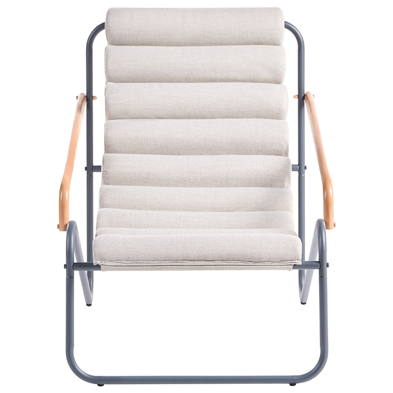 Sofagruppe utendørs med bord 2-seter Pasto - Grå/Beige - Hagemøbler - Balkong - Balkongmøbler - Balkonggrupper