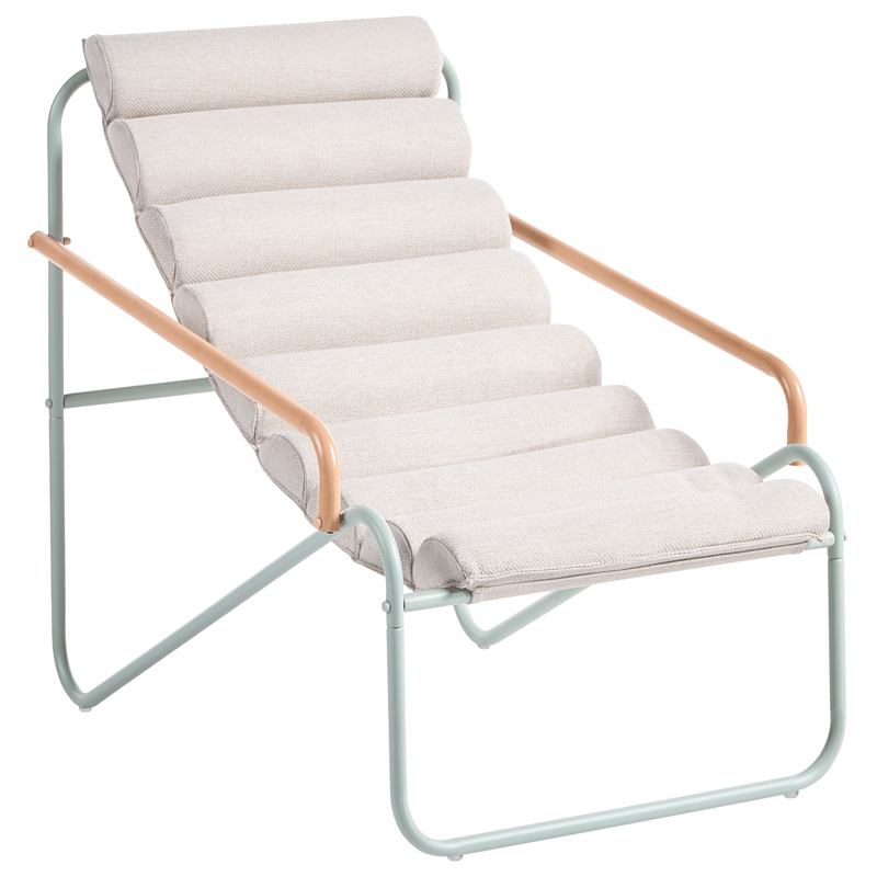 Sofagruppe utendørs med bord 2-seter Pasto - Grønn/Beige - Hagemøbler - Balkong - Balkongmøbler - Balkonggrupper