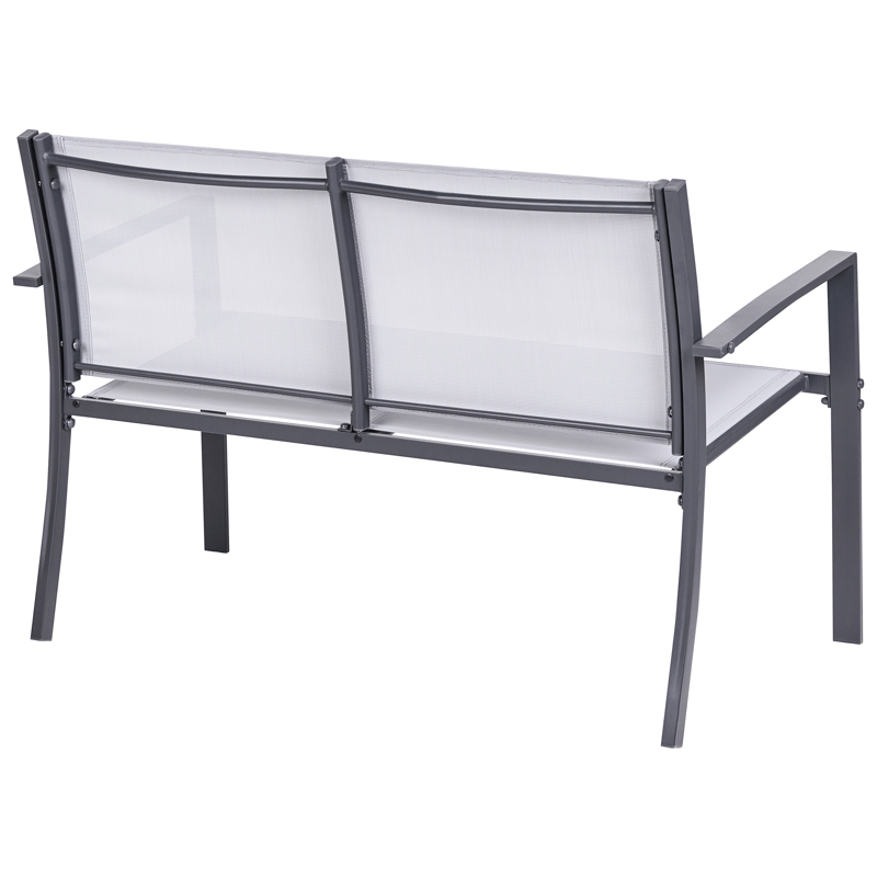 Sofagruppe utendørs med bord 4-seter Tavoleto - Grå - Hage - Utemiljø - Veranda & terrasse - Verandamøbler