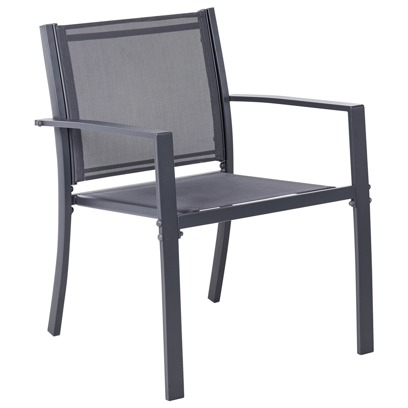 Sofagruppe utendørs med bord 4-seter Tavoleto - Mørkegrå - Hage - Utemiljø - Veranda & terrasse - Verandamøbler