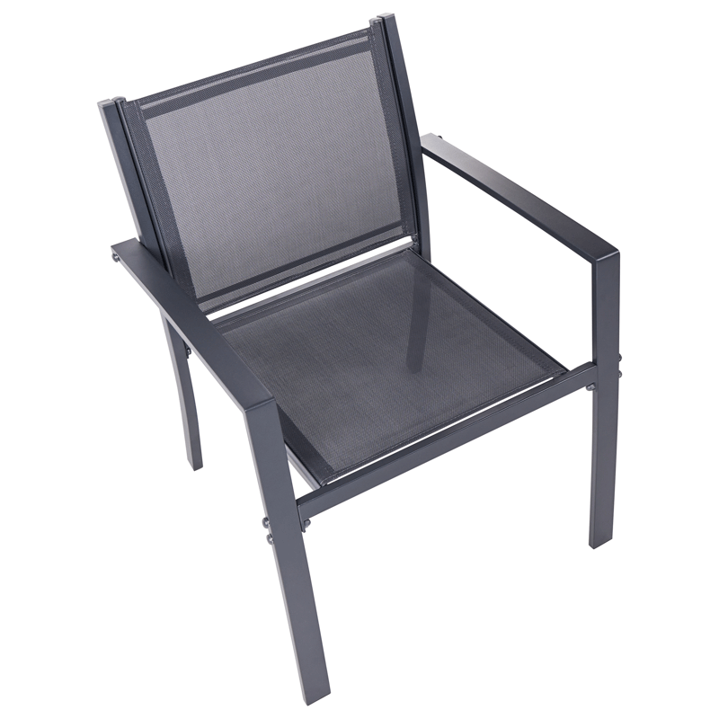 Sofagruppe utendørs med bord 4-seter Tavoleto - Mørkegrå - Hage - Utemiljø - Veranda & terrasse - Verandamøbler