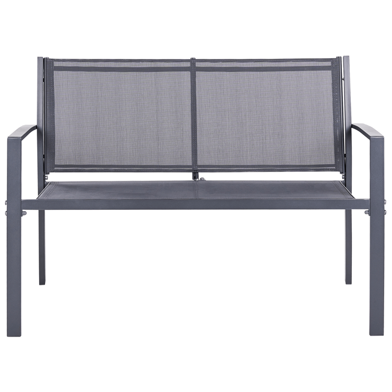 Sofagruppe utendørs med bord 4-seter Tavoleto - Mørkegrå - Hage - Utemiljø - Veranda & terrasse - Verandamøbler