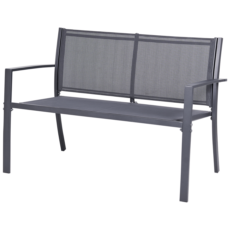 Sofagruppe utendørs med bord 4-seter Tavoleto - Mørkegrå - Hage - Utemiljø - Veranda & terrasse - Verandamøbler