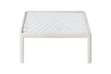 Soffbord Beliani Ferretti Beige - Hagemøbler - Balkong - Balkongmøbler - Balkongbord