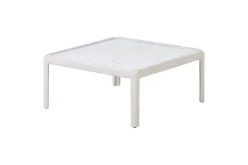 Soffbord Beliani Ferretti Beige - Hagemøbler - Balkong - Balkongmøbler - Balkongbord