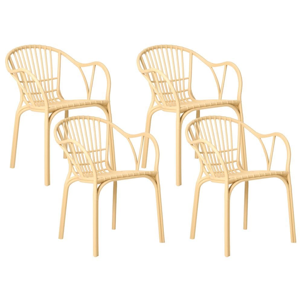 Spisestol Andora 4-pakning -