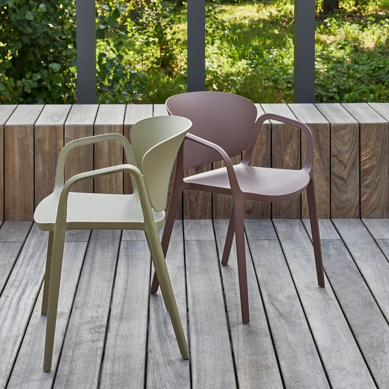 Spisestol Bent utendørs - Grønn - Hagemøbler - Balkong - Balkongmøbler - Balkongstoler