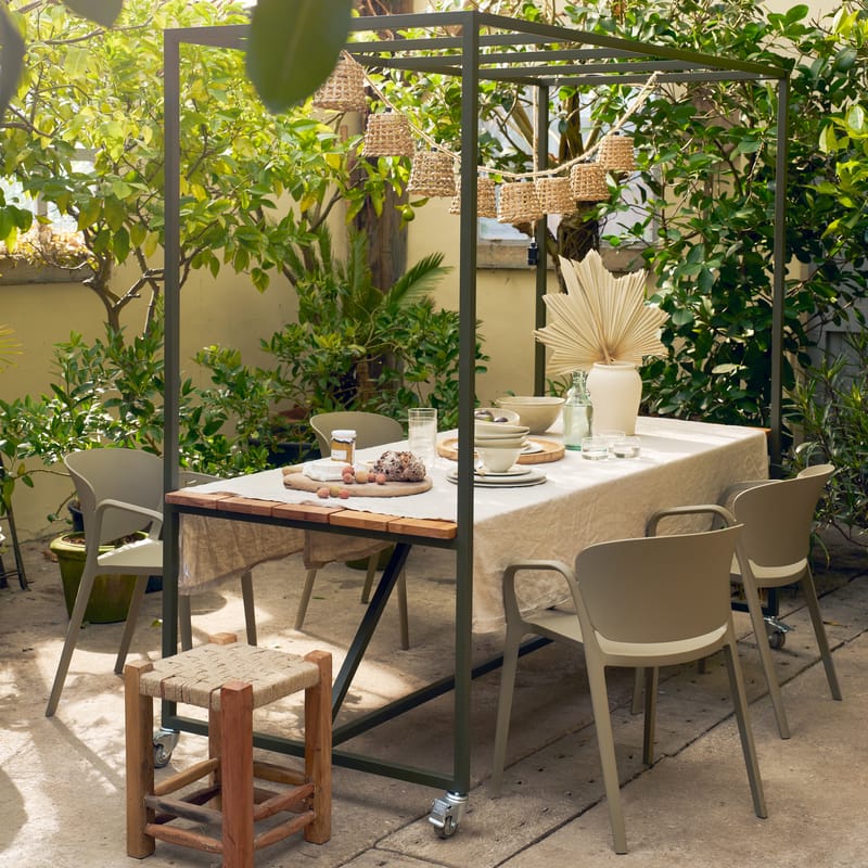 Spisestol Bent utendørs - Grønn - Hagemøbler - Balkong - Balkongmøbler - Balkongstoler