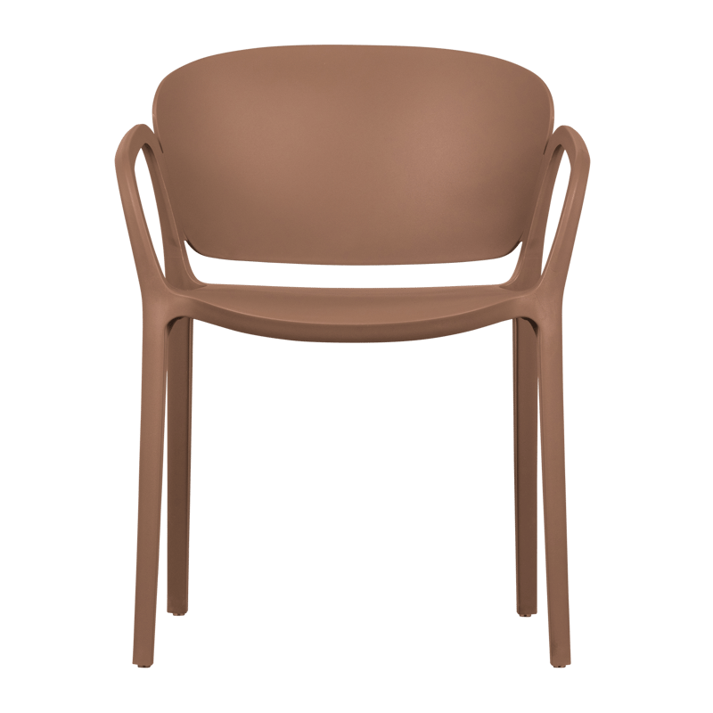 Spisestol Bent utendørs - Lakserosa - Hagemøbler - Balkong - Balkongmøbler - Balkongstoler