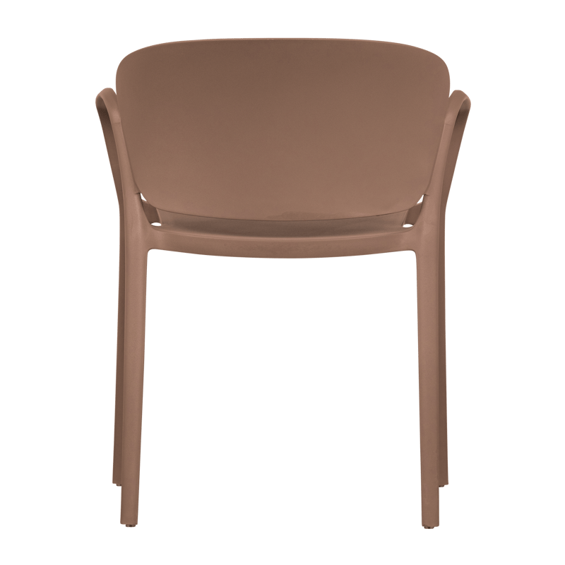 Spisestol Bent utendørs - Lakserosa - Hagemøbler - Balkong - Balkongmøbler - Balkongstoler