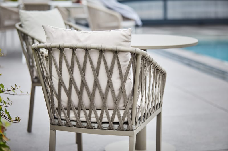 Spisestol Hillerstorp Jet Set 2-pakning - Beige - Hagemøbler - Balkong - Balkongmøbler - Balkongstoler