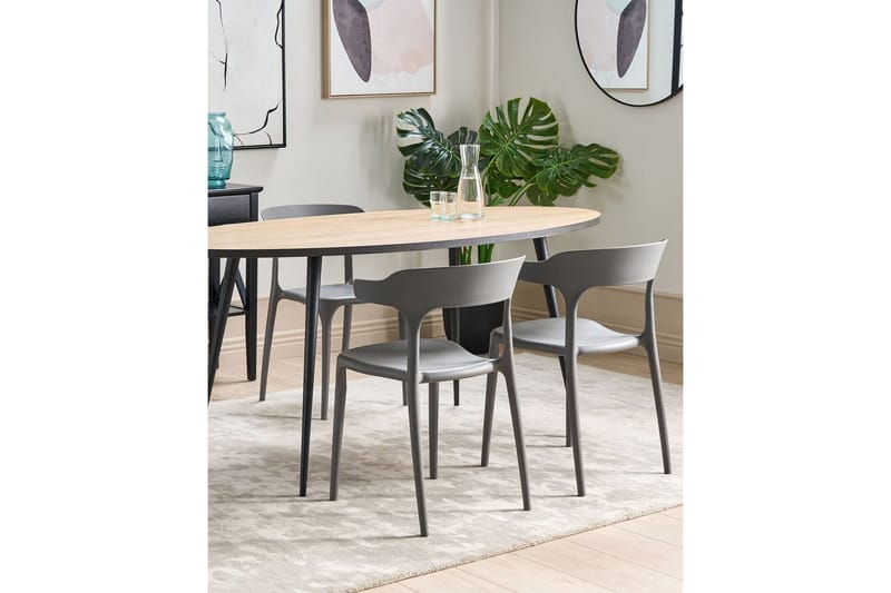 Squinzano Lenestol - Grå - Hagemøbler - Balkong - Balkongmøbler - Balkongstoler