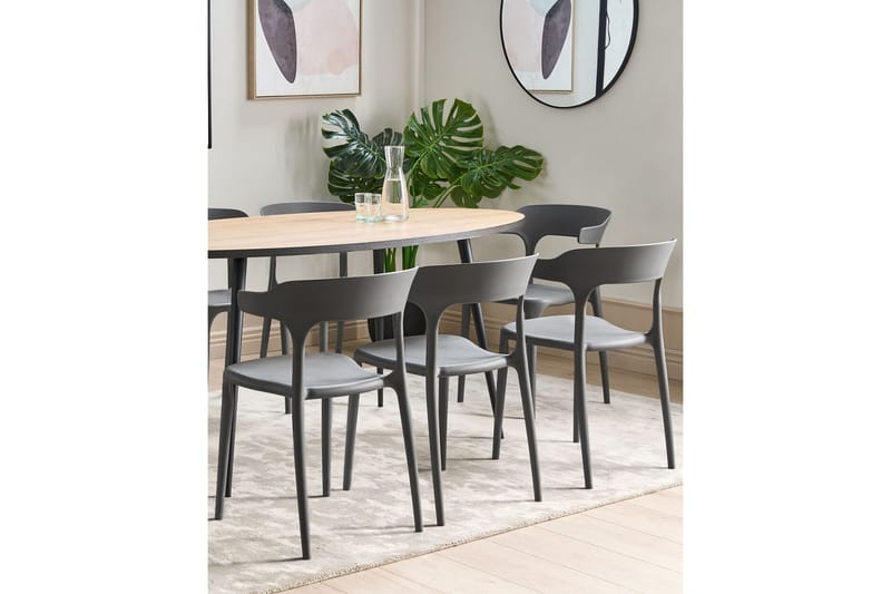 Squinzano Lenestol - Grå - Hagemøbler - Balkong - Balkongmøbler - Balkongstoler