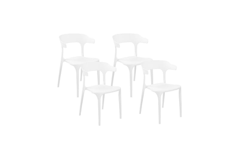 Squinzano Lenestol - Hvit - Hagemøbler - Balkong - Balkongmøbler - Balkongstoler