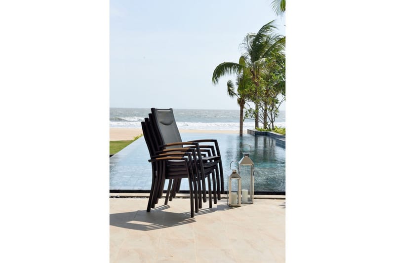 Stablebar lenestol Lifestyle Garden Panama 4-pack - Hagemøbler - Balkong - Balkongmøbler - Balkongstoler