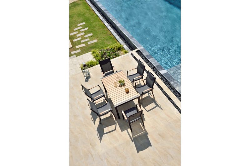 Stablebar lenestol Lifestyle Garden Panama 4-pack - Hagemøbler - Balkong - Balkongmøbler - Balkongstoler