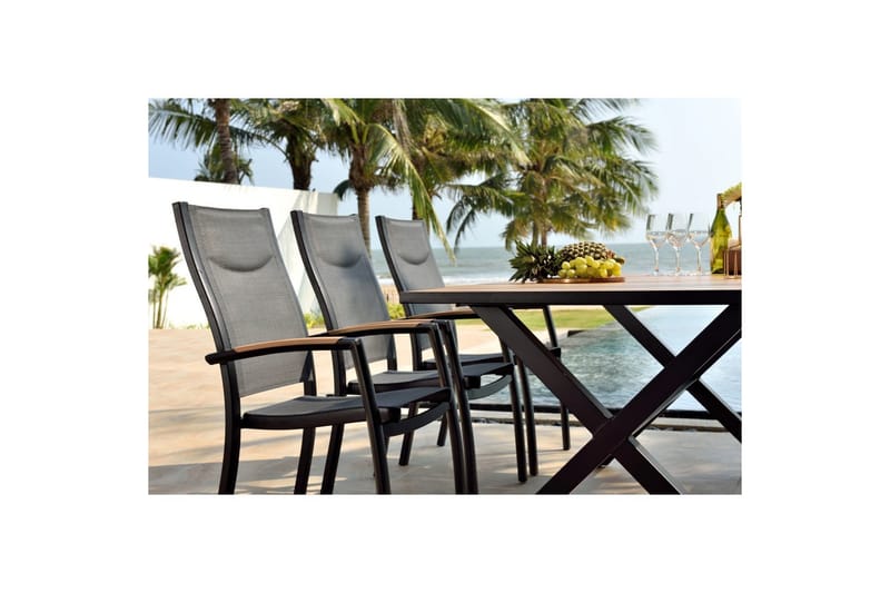 Stablebar lenestol Lifestyle Garden Panama 4-pack - Hagemøbler - Balkong - Balkongmøbler - Balkongstoler