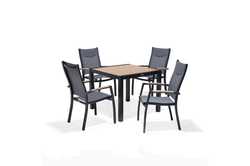 Stablebar lenestol Lifestyle Garden Panama 4-pack - Hagemøbler - Balkong - Balkongmøbler - Balkongstoler