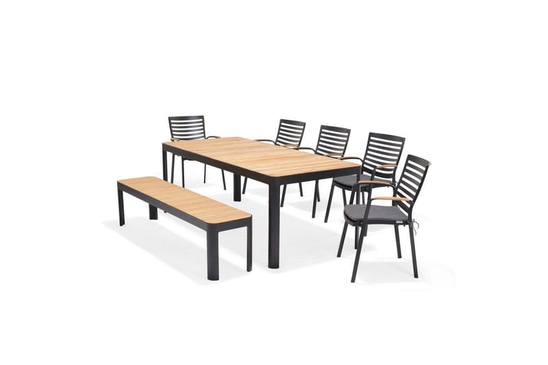 Stablebar lenestol Lifestyle Garden Portals carver 4 - Hagemøbler - Balkong - Balkongmøbler - Balkongstoler