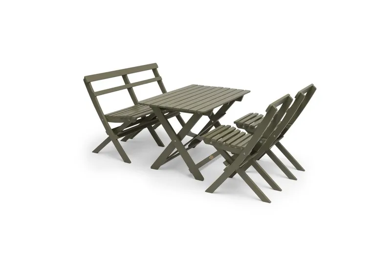 Stol Hillerstorp Torpet klappstol Antikkgrønn - Antikkgrønn - Hagemøbler - Balkong - Balkongmøbler - Balkongstoler