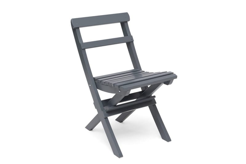 Stol Hillerstorp Torpet klappstol Stålgrå - Stålgrå - Hagemøbler - Balkong - Balkongmøbler - Balkongstoler