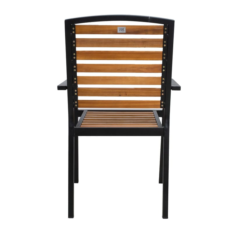 Stol HOME4YOU Dalya cia - akasie - Hagemøbler - Balkong - Balkongmøbler - Balkongstoler