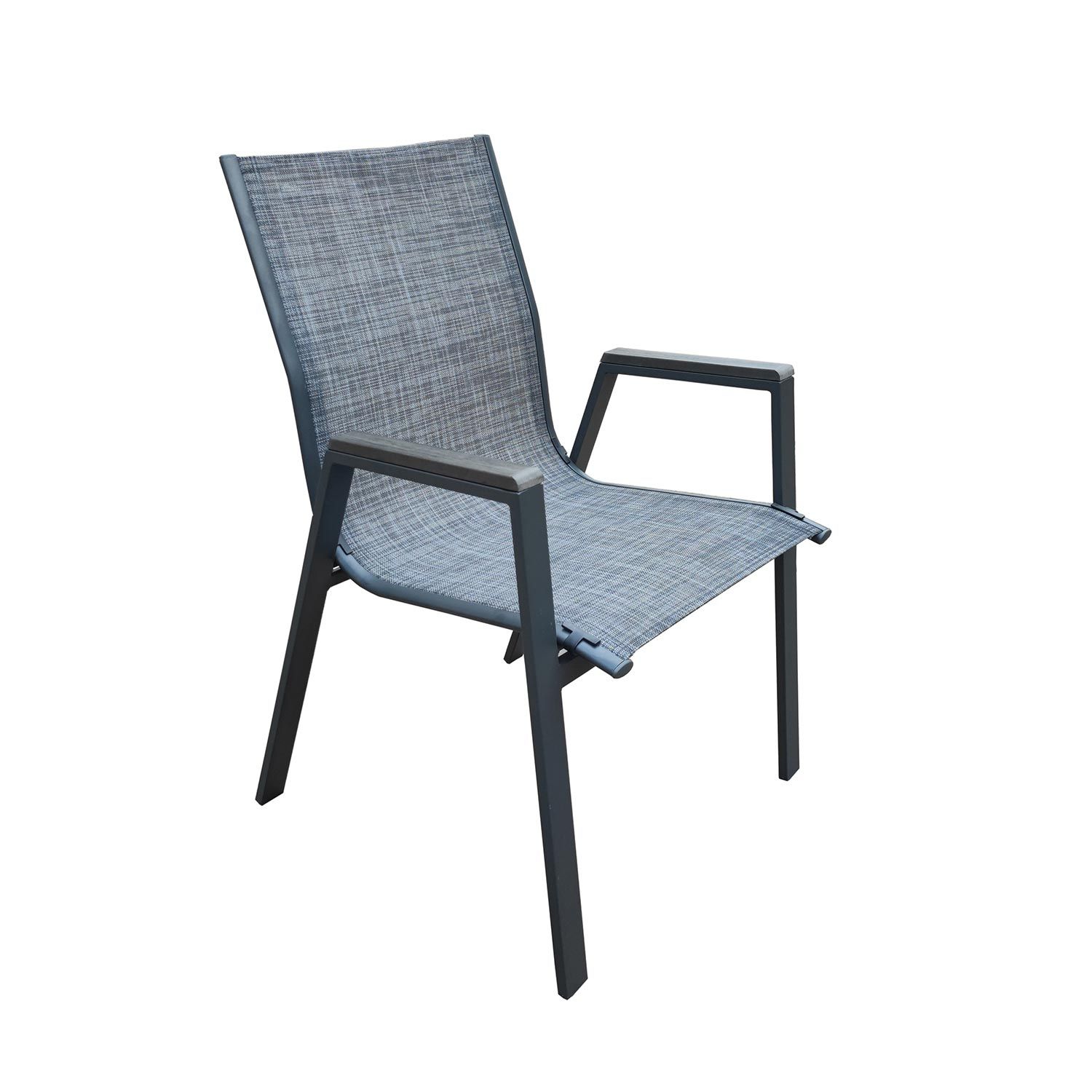 Stol HOME4YOU Delgado 56x63x90 cm grå - Grå