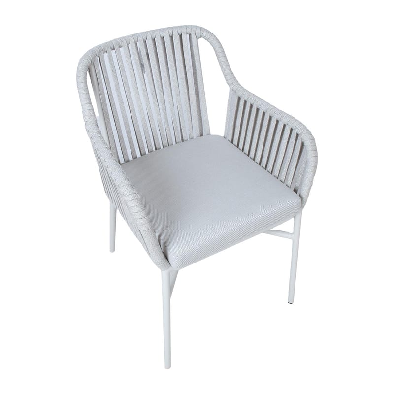 Stol HOME4YOU Melrose grå - Beige - Hagemøbler - Balkong - Balkongmøbler - Balkongstoler