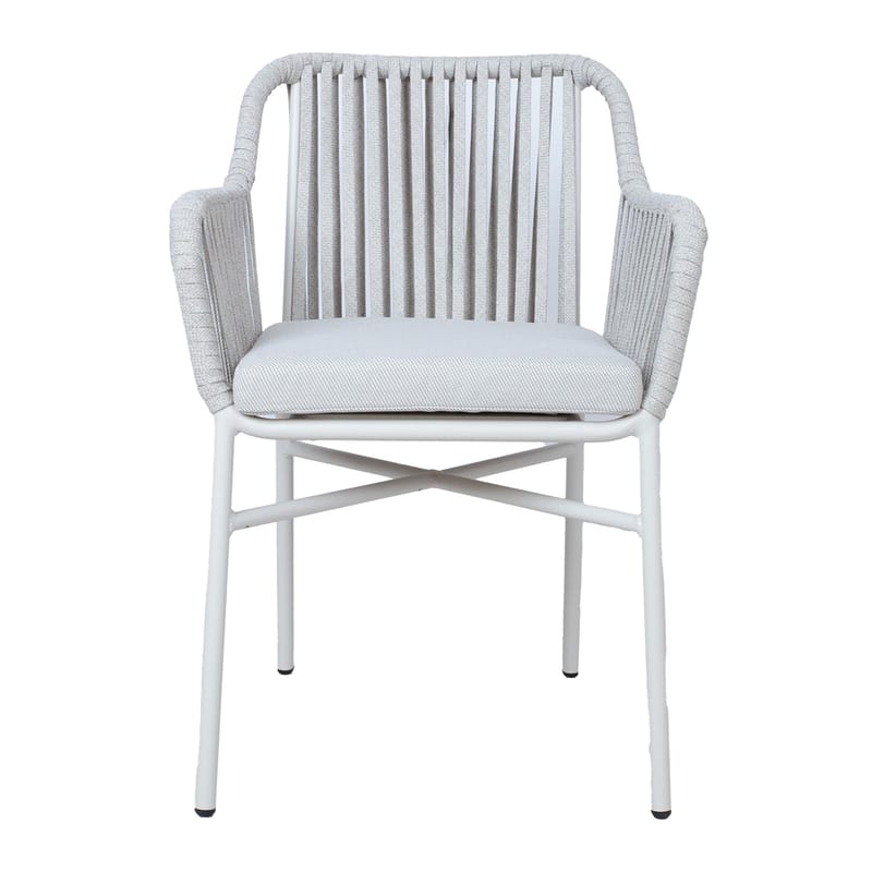 Stol HOME4YOU Melrose grå - Beige - Hagemøbler - Balkong - Balkongmøbler - Balkongstoler