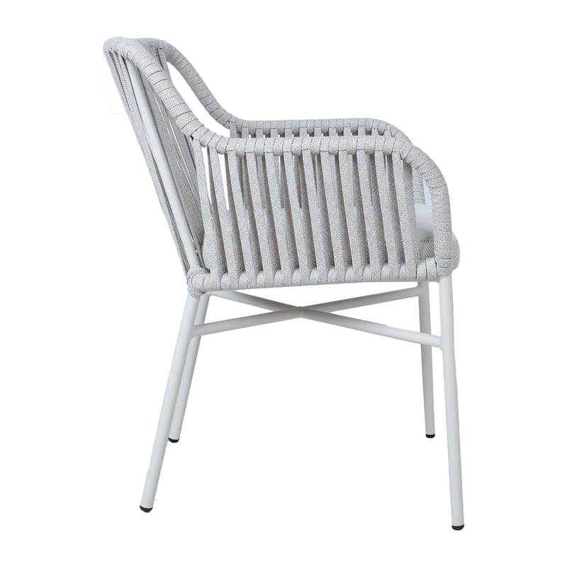 Stol HOME4YOU Melrose grå - Beige - Hagemøbler - Balkong - Balkongmøbler - Balkongstoler