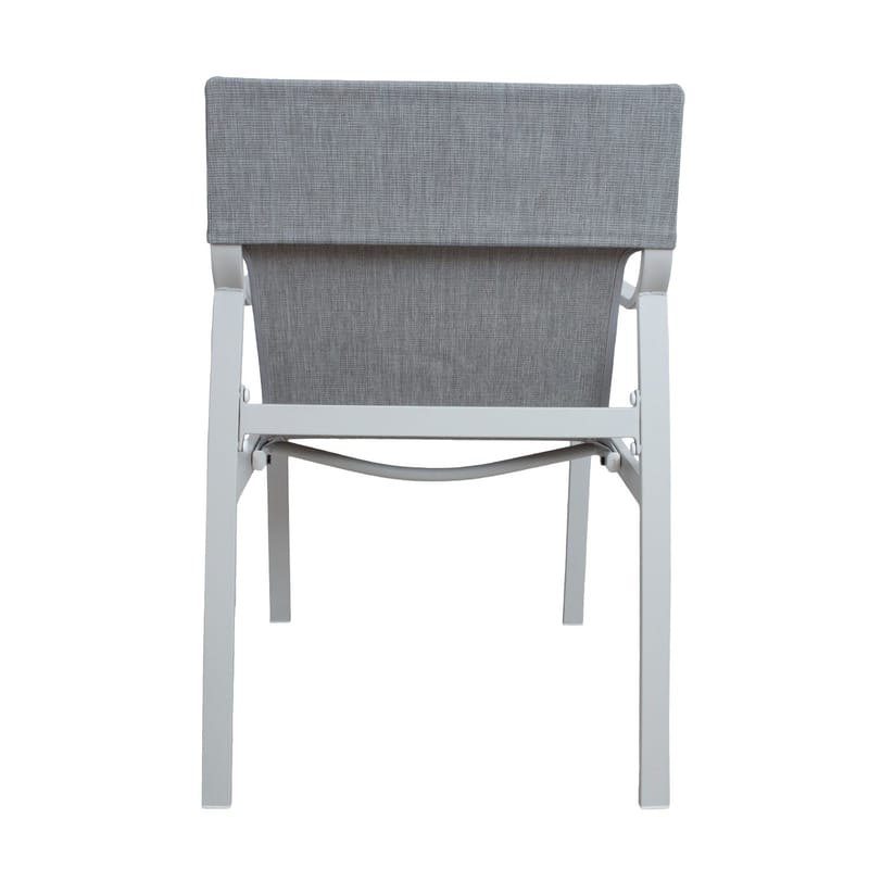 Stol HOME4YOU Osman lys grå - lysegrå - Hagemøbler - Balkong - Balkongmøbler - Balkongstoler
